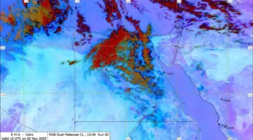 ارتفاع مفاجئ.. الأرصاد تكشف عوامل موجة الحر والأجواء الغائمة مع تساقط أمطار خفيفة في بعض المناطق